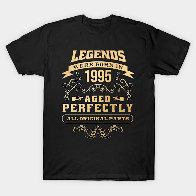 1995 birthday T-Shirt by OKDave